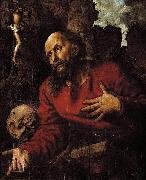 St Jerome Jan van Hemessen